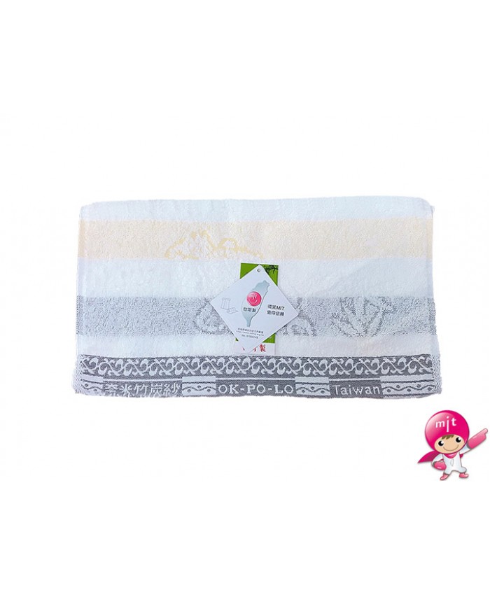 OKPOLO Bamboo Towel Organic Cotton Face Towel Nanometer Towel 3PCS 