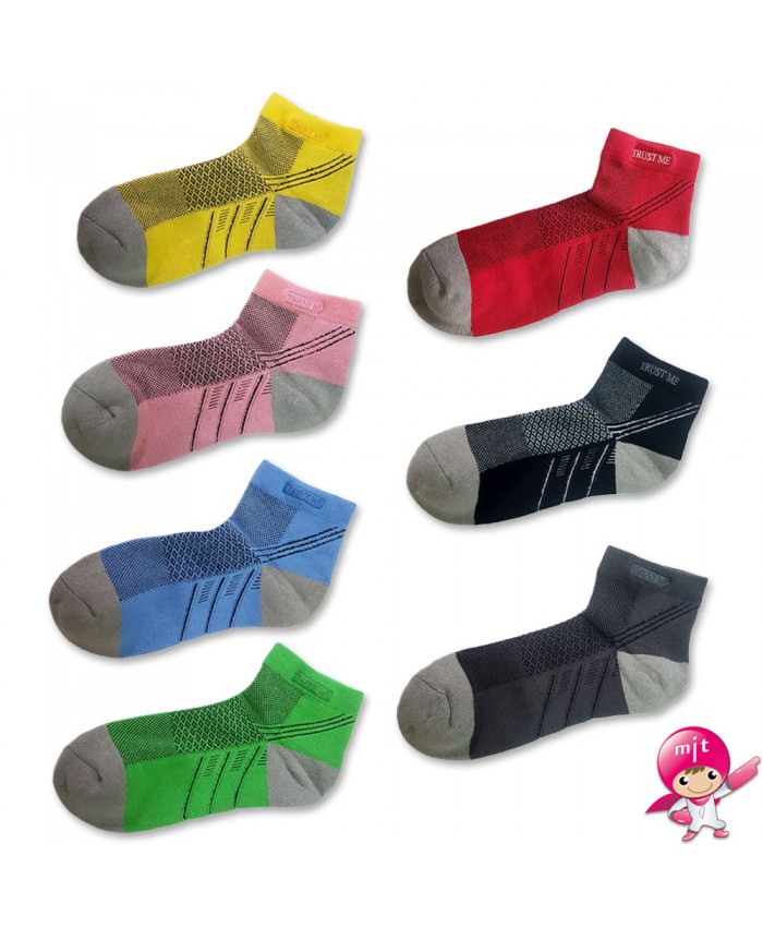 Trust Me Ankle Socks Bamboo Fabric Combed Cotton Moisture-Wicking Lycra Socks